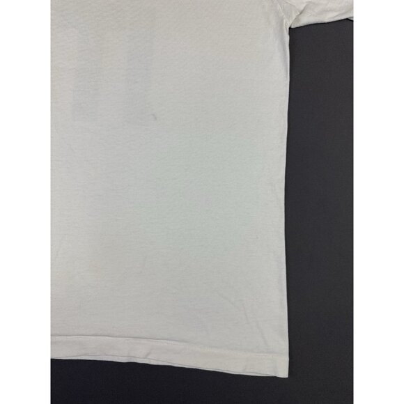 Vintage 1990 Levis Levi Strauss Denim Promo Sit On It White Shirt Rare XL Fit T - Picture 15 of 16